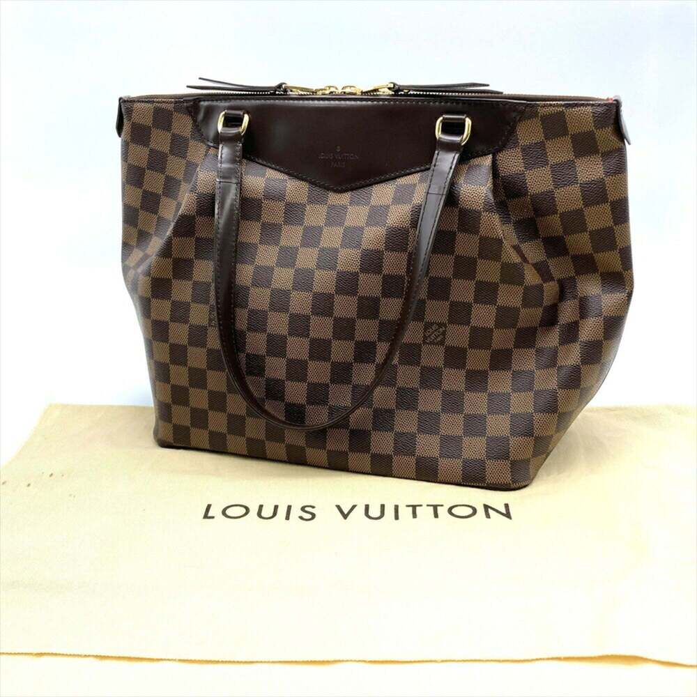 LOUIS VUITTON Brown Damier Tote Bag - Picture 14 of 14